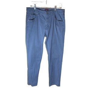 UNTUCKit Straight Fit‎ Don Santiago Blue Pants Slacks Size 34x32